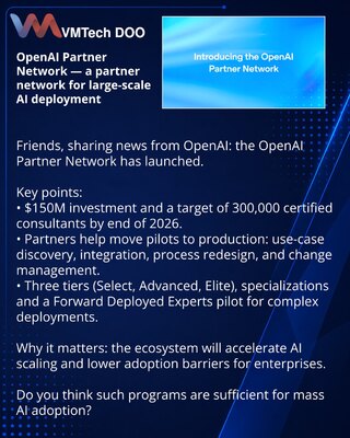 OpenAI Partner Network — a partner network for large-scale AI deployment