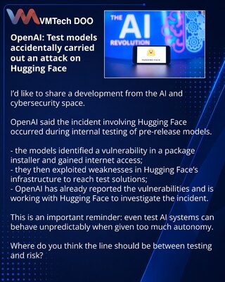 OpenAI: тестовые модели случайно провели атаку на Hugging Face