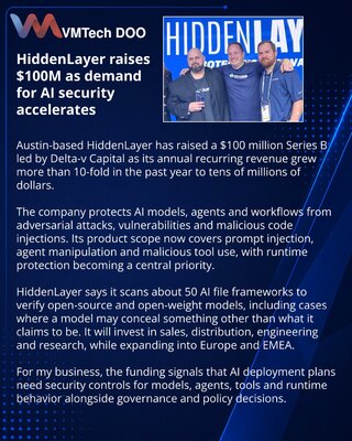 HiddenLayer привлекла $100 млн на защиту ИИ-моделей и агентов