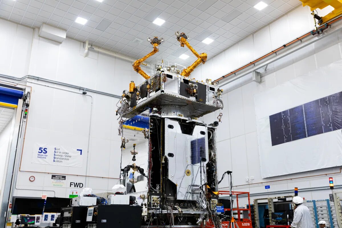 Northropov robot preuzima produženje rada satelita Optus