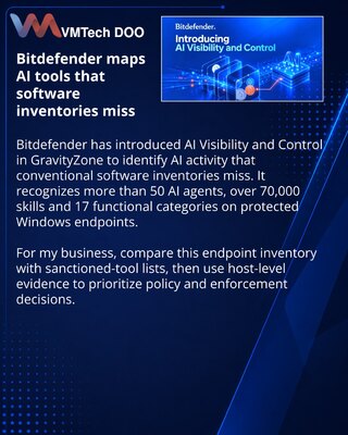 Bitdefender добавила контроль ИИ-агентов и MCP-серверов в GravityZone