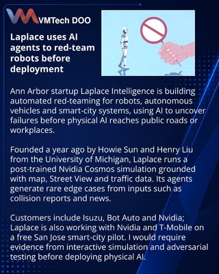 Laplace automatizuje bezbednosno testiranje robota i autonomnih vozila