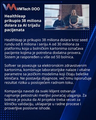 Healthleap secures $38 million for hospital risk-screening AI