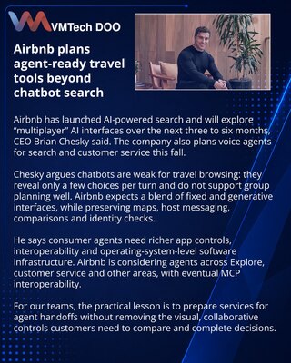 Airbnb maps a path from AI search to interoperable travel agents