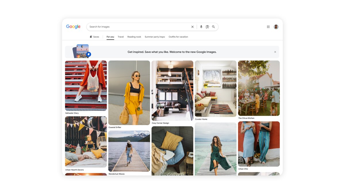Google Images je bliži Pinterestu: više nije samo pretraga, već i prostor za inspiraciju
