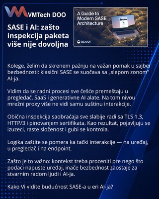 SASE i AI: zašto inspekcija paketa više nije dovoljna