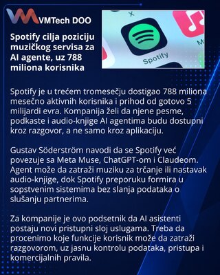 Spotify Positions Its Streaming Service for the AI Agent Era