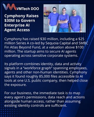 Cymphony Secures $30M for AI Agent Identity and Data Security