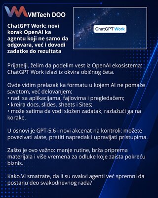 ChatGPT Work: новый шаг OpenAI к агенту, который не только отвечает, но и доводит задачи до результата