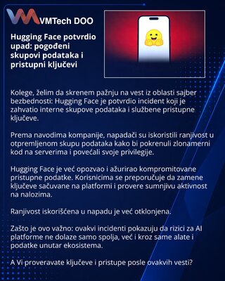 Hugging Face подтвердил взлом: затронуты датасеты и ключи доступа