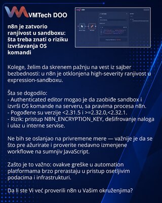 n8n patches sandbox flaw: what matters about OS command execution risk