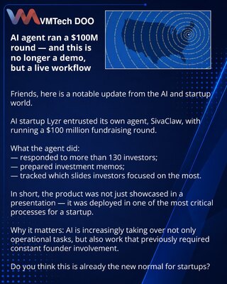 AI-agent sam vodio rundu od 100 miliona dolara — i to više nije demo, već radni proces