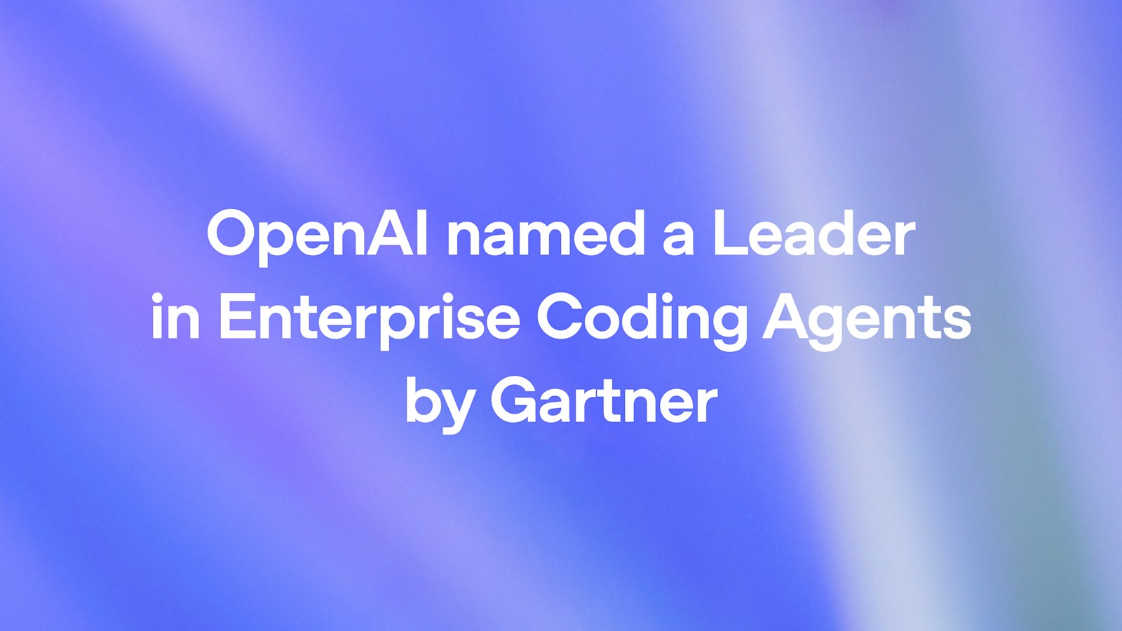 Gartner признал OpenAI лидером в сегменте корпоративных AI‑кодирующих агентов