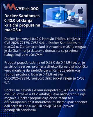 Docker устранил критический выход из Sandboxes на macOS