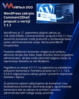 WordPress patches Comment2Shell comment-to-RCE vulnerability