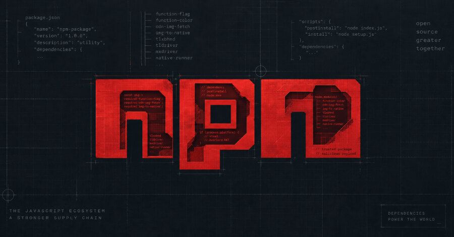 Восемь npm-пакетов доставляли Overlord RAT и стилер на Windows
