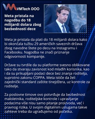 Meta выплатит до $18 млрд по иску штатов о безопасности детей