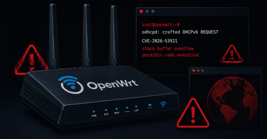OpenWrt patches critical DHCPv6 flaw that could give attackers root control