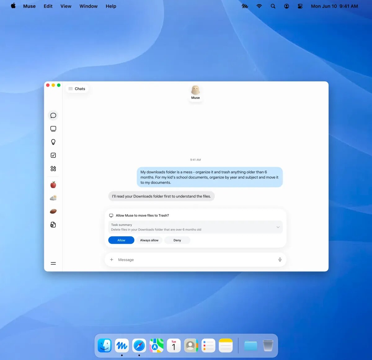 Meta Muse za Mac donosi AI radnje u izvornim aplikacijama