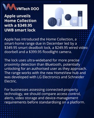 Apple expands connected-home portfolio with Home Collection