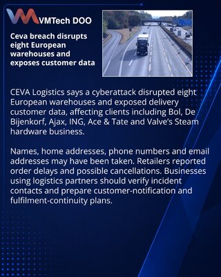 Кибератака на Ceva Logistics затронула данные клиентов и поставки