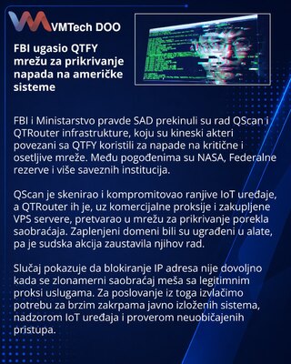 FBI dismantles QTFY infrastructure masking attacks on US networks