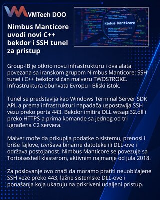 Nimbus Manticore Deploys New Backdoor and Reverse SSH Tunneler