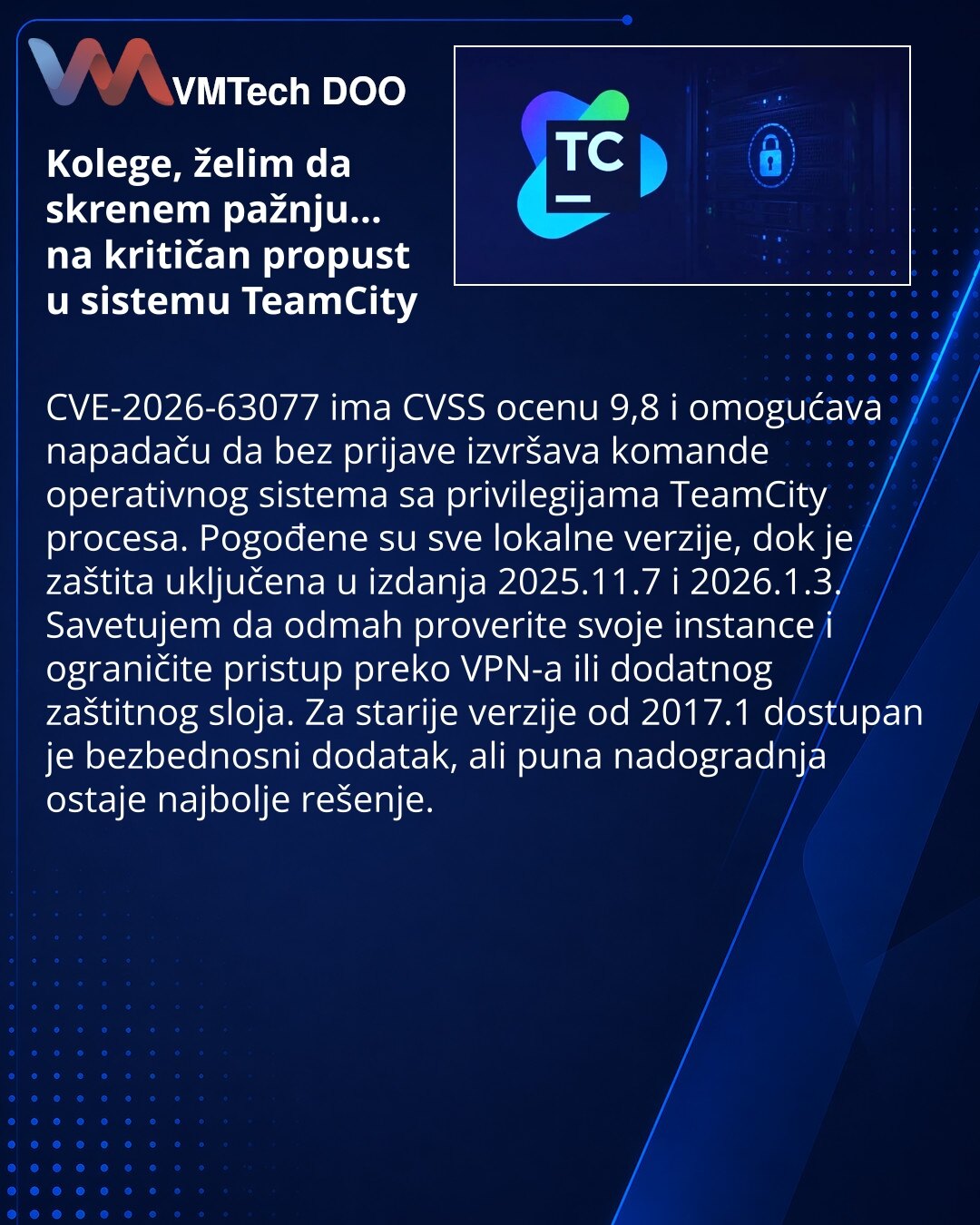 JetBrains закрыла критическую RCE-уязвимость во всех версиях TeamCity On-Premises