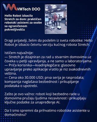 Hello Robot вывела Stretch в дома: практичный робот-помощник для людей с ограниченной мобильностью