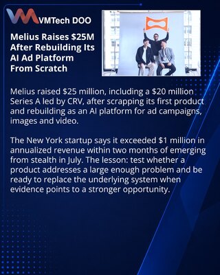 Melius Secures $25 Million Following AI Advertising Product Reset