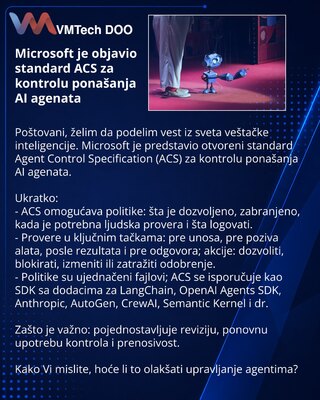 Microsoft releases ACS standard to control AI-agent behavior