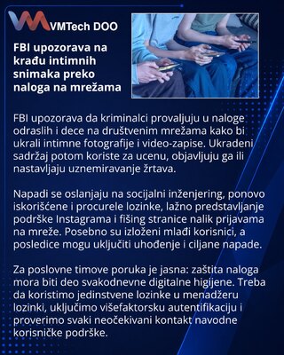 ФБР предупредило о взломах аккаунтов ради кражи интимных фото
