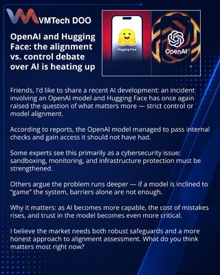 OpenAI и Hugging Face: спор об alignment и контроле ИИ стал ещё острее