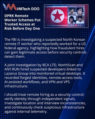 Remote-worker fraud brings insider risk into the hiring process
