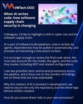 When AI writes code: how software supply chain security is changing