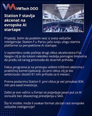 Station F делает ставку на европейские AI-стартапы