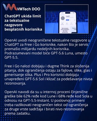 OpenAI to remove ChatGPT text chat caps for Free and Go users