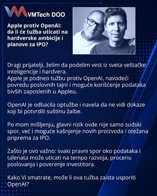 Apple против OpenAI: ударит ли иск по hardware-амбициям и планам IPO?