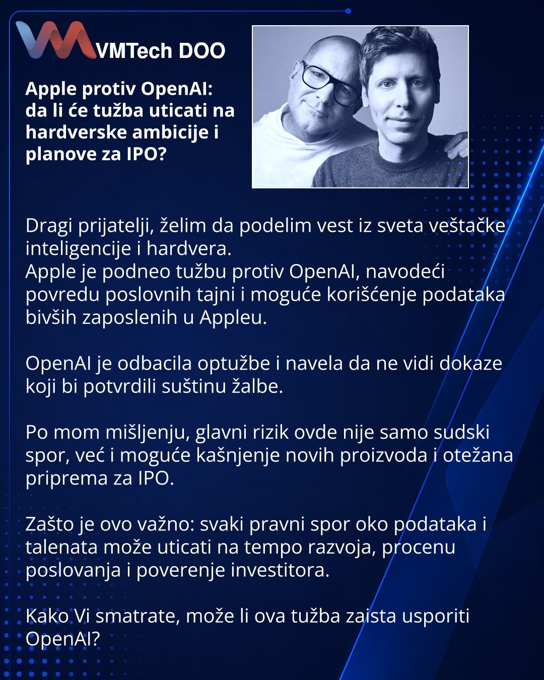 Apple vs. OpenAI: Could the lawsuit derail hardware ambitions and IPO plans?