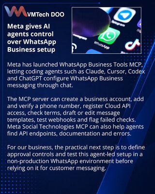 Meta adds MCP server for WhatsApp Business onboarding