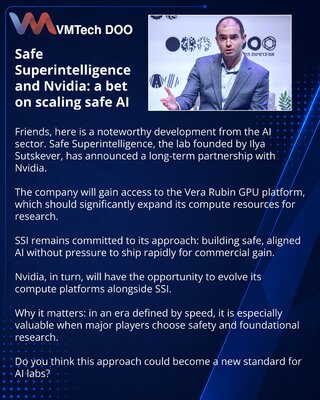 Safe Superintelligence i Nvidia: opklada na skaliranje bezbedne veštačke inteligencije