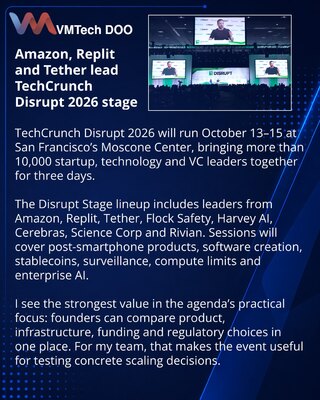 TechCrunch Disrupt 2026 соберет Amazon, Replit и Tether для разговора о масштабировании AI