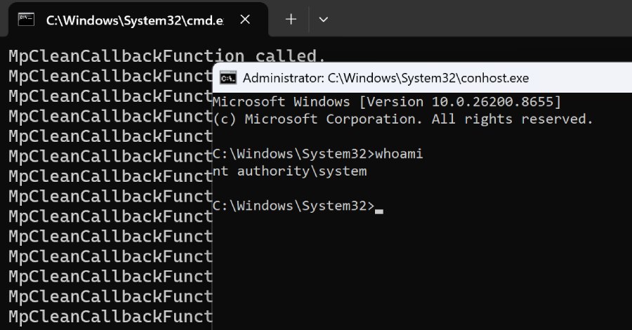 RoguePlanet в Microsoft Defender: PoC повышает привилегии до SYSTEM на патченных Windows