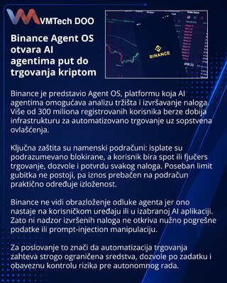 Binance launches Agent OS for AI-directed crypto trading