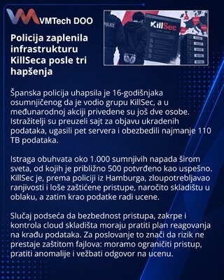 В Испании задержали 16-летнего предполагаемого оператора KillSec