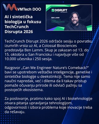 Ben Lamm to discuss AI and de-extinction at TechCrunch Disrupt 2026
