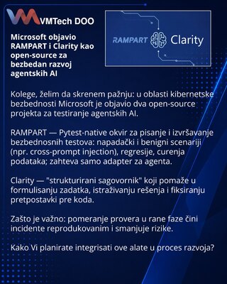 Microsoft Releases RAMPART and Clarity for Secure Agent AI Development