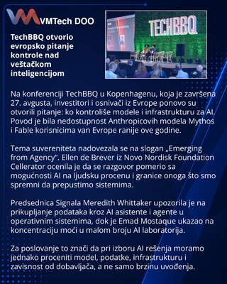 TechBBQ: evropska kontrola nad AI modelima i infrastrukturom