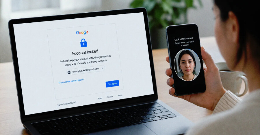 Google Strengthens Account Recovery and User Verification with Video Selfies and Gestures