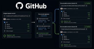 GitHub Verified-komitovi mogu biti prepisani u nove heševe bez gubitka potpisa